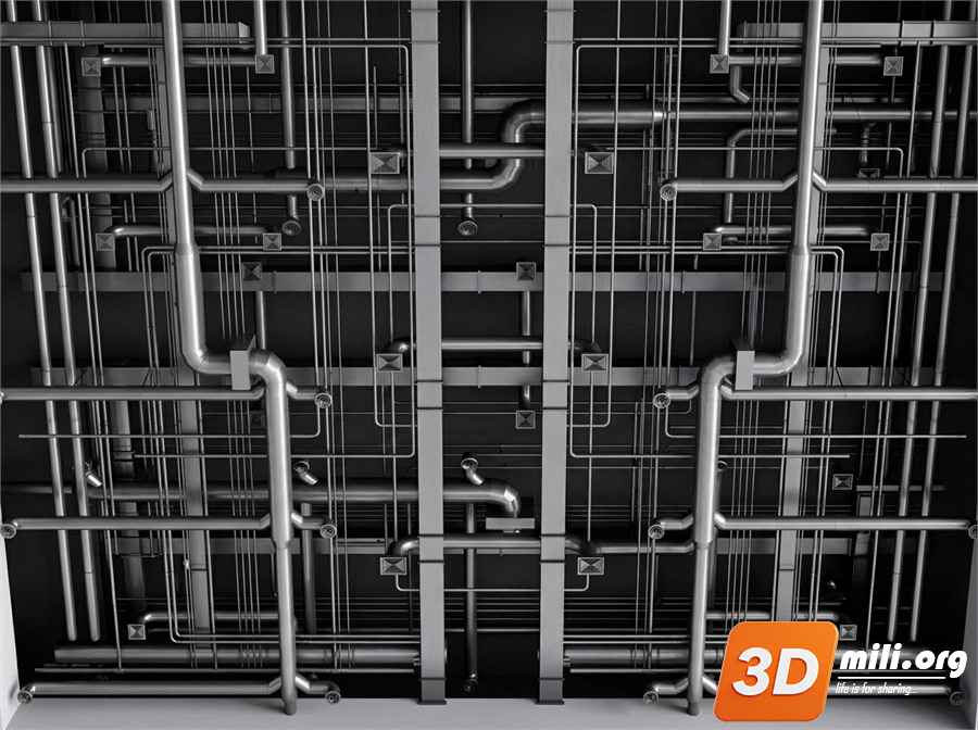 Ceiling Decoration Skp Files